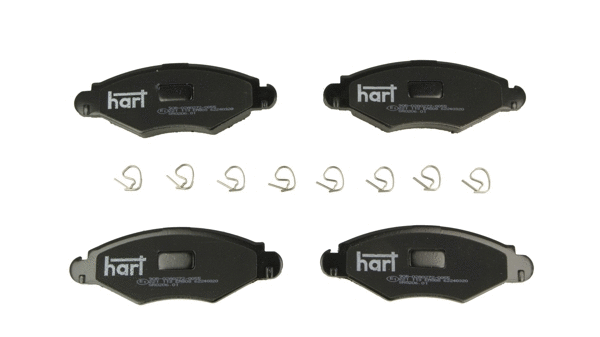 Kit de plaquettes de frein, frein à disque HART 221 113