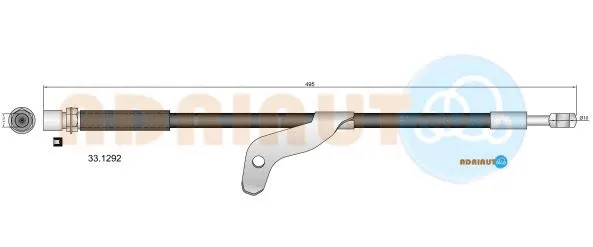 Flexible de frein ADRIAUTO 33.1292