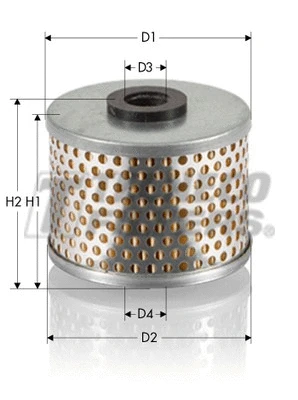 Filtre à carburant TECNECO FILTERS GS033