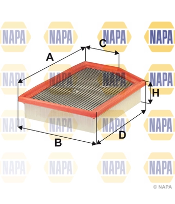 Filtre à air NAPA NFA1426