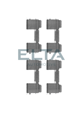 Kit d'accessoires, plaquette de frein à disque ELTA AUTOMOTIVE EA8699