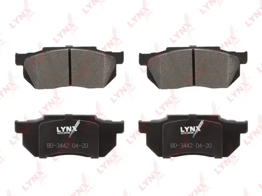 Kit de plaquettes de frein, frein à disque LYNXAUTO BD-3442