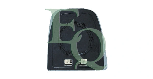 Verre de rétroviseur, rétroviseur extérieur EQUAL QUALITY RS02117