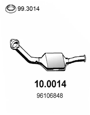 Catalyseur ASSO 10.0014