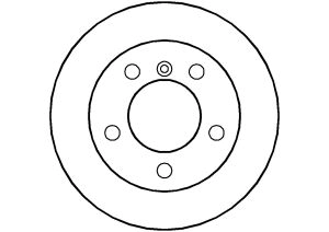 Disque de frein ABTEX BD684S