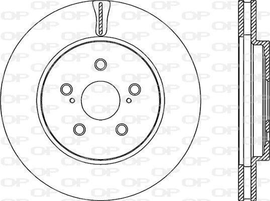 Disque de frein OPEN PARTS BDR2238.20