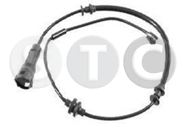Contact d'avertissement, usure des plaquettes de frein STC T402114
