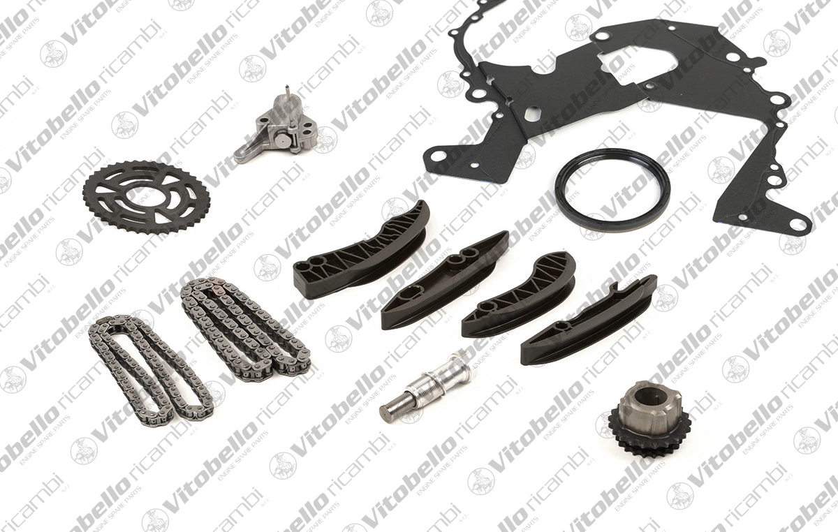 Kit de distribution par chaîne Vitobello Ricambi KDC0017-5N