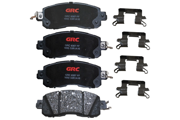 Kit de plaquettes de frein, frein à disque GRC - Ultra Brakes GCD1650