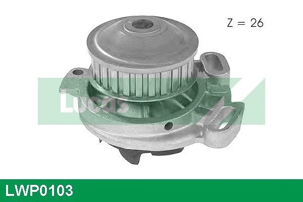 Pompe à eau, refroidissement du moteur LUCAS LWP0103