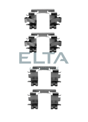 Kit d'accessoires, plaquette de frein à disque ELTA AUTOMOTIVE EA8621