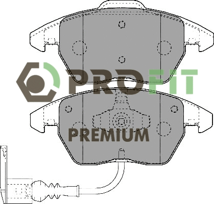 Kit de plaquettes de frein, frein à disque PROFIT 5005-1641