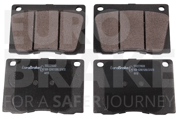 Kit de plaquettes de frein, frein à disque EUROBRAKE 5502229933