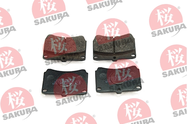 Kit de plaquettes de frein, frein à disque SAKURA 600-30-3530