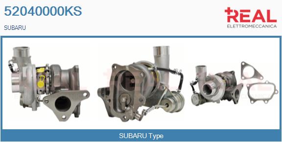 Turbocompresseur, suralimentation REAL 52040000KS