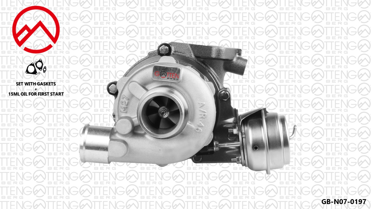 Turbocompresseur, suralimentation OES PARTS GB-N07-0197