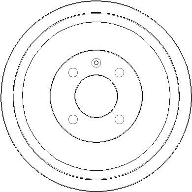 Tambour de frein National NDR337