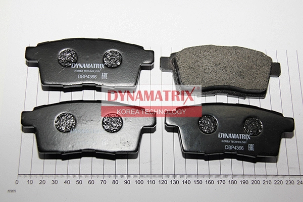 Kit de plaquettes de frein, frein à disque DYNAMATRIX DBP4366