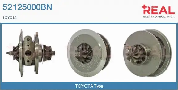 Groupe carter, turbocompresseur REAL 52125000BN