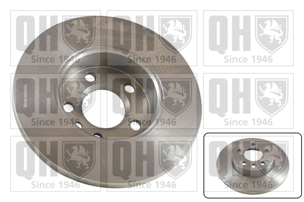 Disque de frein QUINTON HAZELL BDC4734