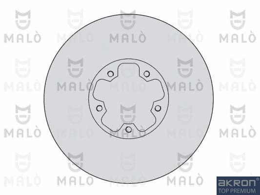 Disque de frein AKRON-MALÒ 1110175