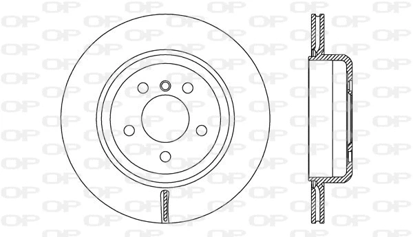 Disque de frein OPEN PARTS BDR2747.20