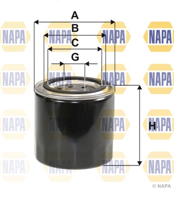 Filtre à huile NAPA NFO3155