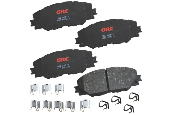 Kit de plaquettes de frein, frein à disque GRC - Ultra Brakes GCD1211