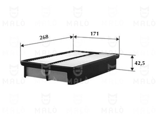 Filtre à air AKRON-MALÒ 1500297