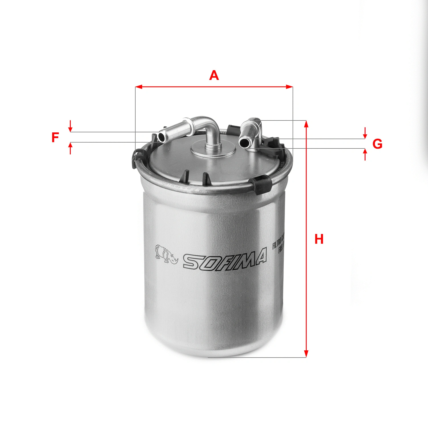 Filtre à carburant SOFIMA S 4106 NR