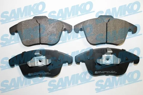 Kit de plaquettes de frein, frein à disque SAMKO 5SP2167