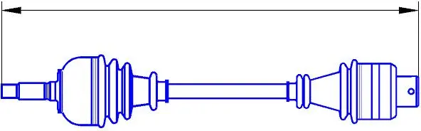 Arbre de transmission SERCORE 22759