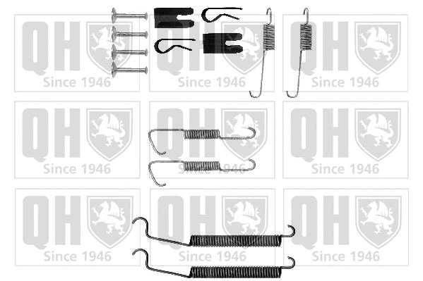 Kit d'accessoires, mâchoire de frein QUINTON HAZELL BFK447