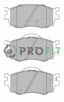 Kit de plaquettes de frein, frein à disque PROFIT 5000-1905 C
