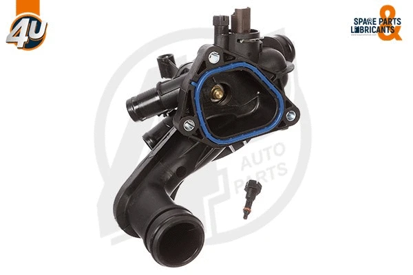 Thermostat, liquide de refroidissement 4U Autoparts 47612PU