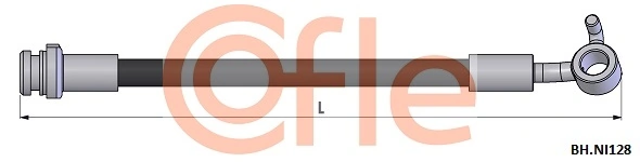 Flexible de frein COFLE 92.BH.NI128