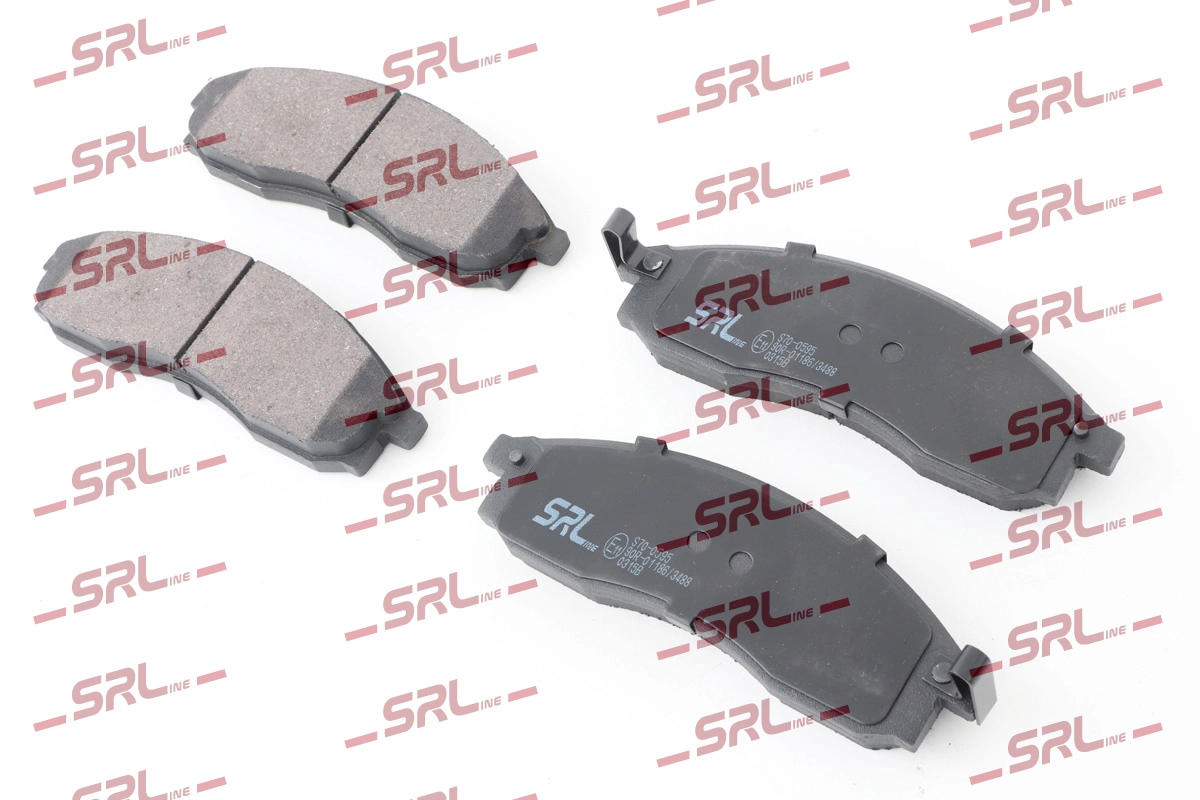 Kit de plaquettes de frein, frein à disque SRLine S70-0595