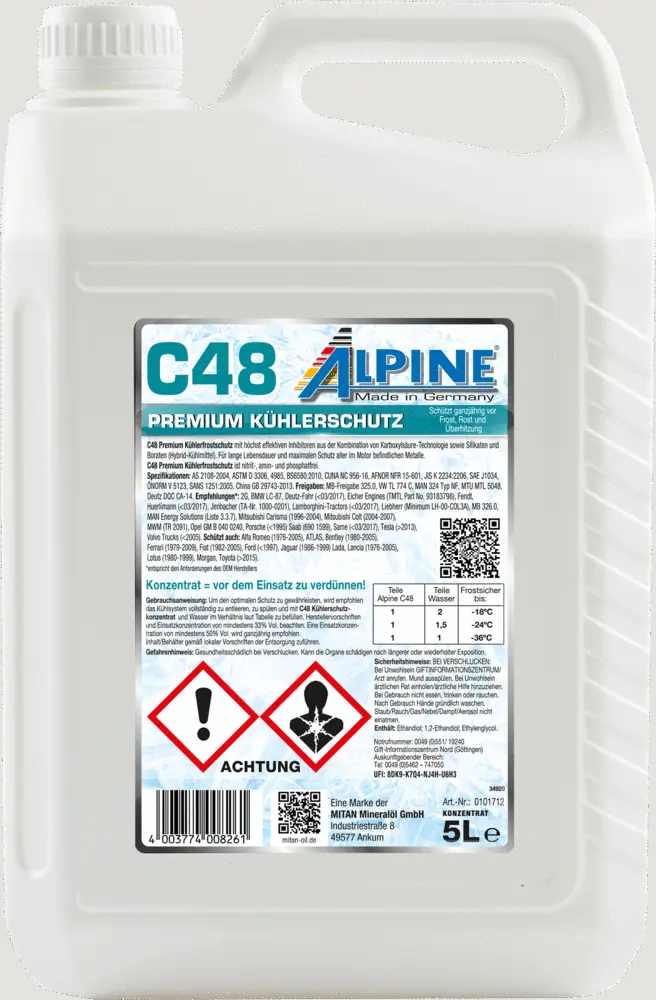 Antigel ALPINE 0101712