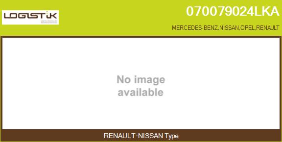 Turbocompresseur, suralimentation LGK 070079024LKA