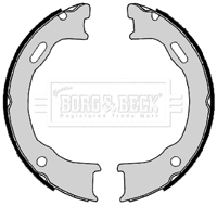 Jeu de mâchoires de frein, frein de stationnement BORG & BECK BBS6391