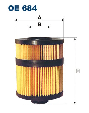 Filtre à huile FILTRON OE 684