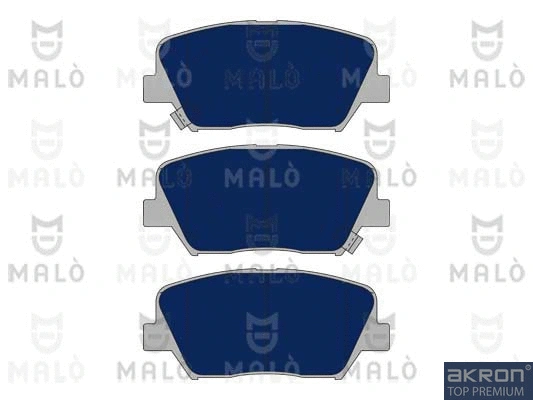 Kit de plaquettes de frein, frein à disque AKRON-MALÒ 1051145
