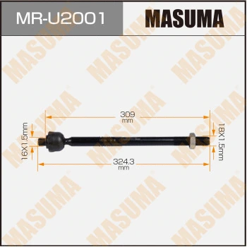 Rotule de direction intérieure, barre de connexion MASUMA MR-U2001