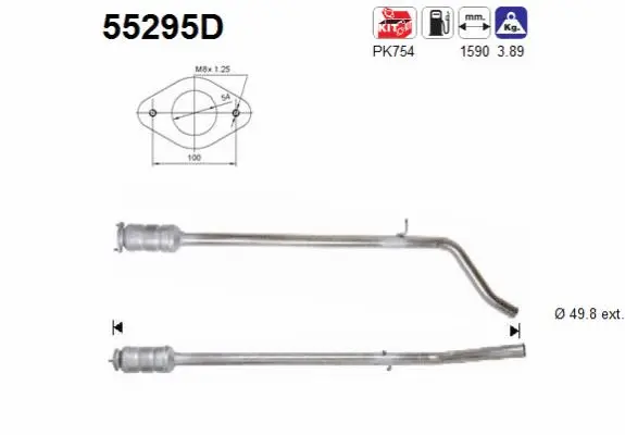 Catalyseur AS 55295D