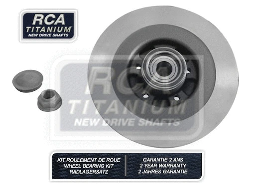 Disque de frein RCA FRANCE RCABK16