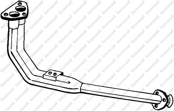 Tuyau d'échappement KLOKKERHOLM 834-941