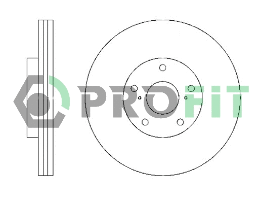 Disque de frein PROFIT 5010-1446