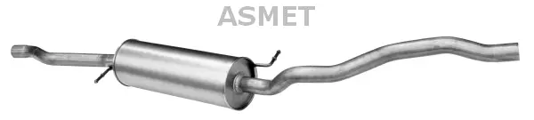 Silencieux central ASMET 03.098