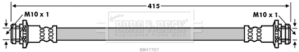 Flexible de frein BORG & BECK BBH7707