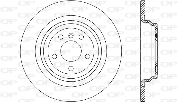 Disque de frein OPEN PARTS BDR2698.10